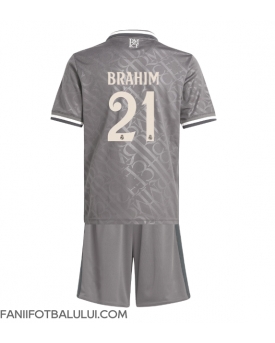Real Madrid Brahim Diaz #21 Echipament de Fotbal Replică 2024-25 Copii Treilea (+ Șorturi)